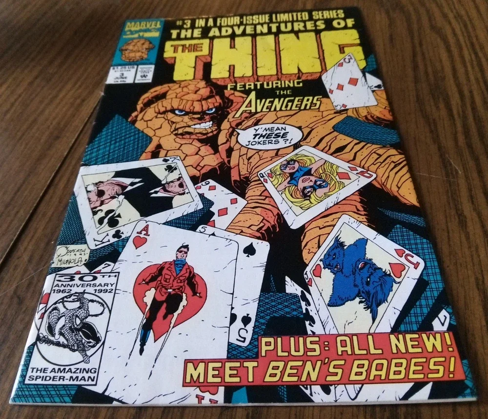 The Adventures Of The Thing #3 June 1992 Marvel Comics